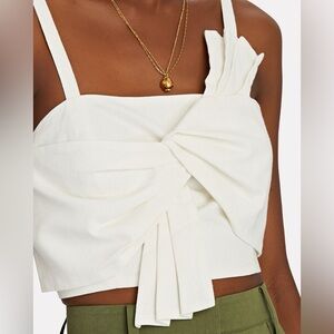 Farm Rio Twist Front Crop Top
